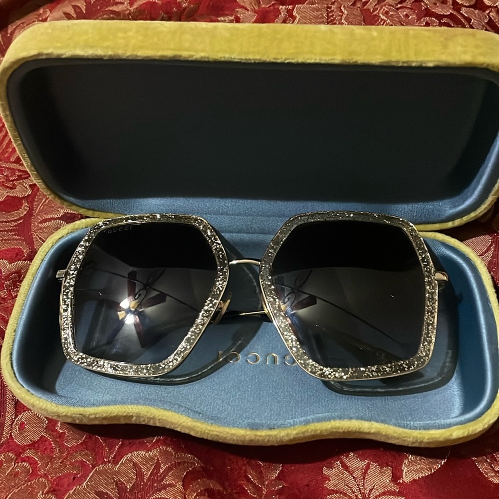 Gucci shades worn twice. New like condition